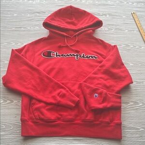 Champion Red Hoodie